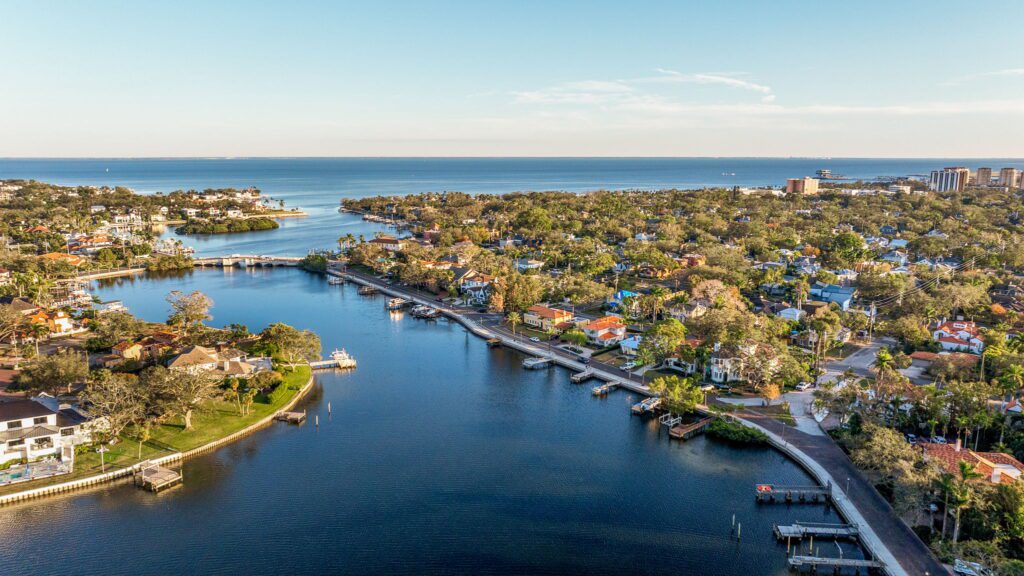 Coffee Pot Bayou in NE St. Petersburg