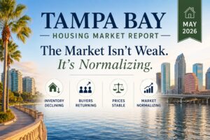 Tampa Bay Real Estate report May 2026 from The Tenpenny Collection