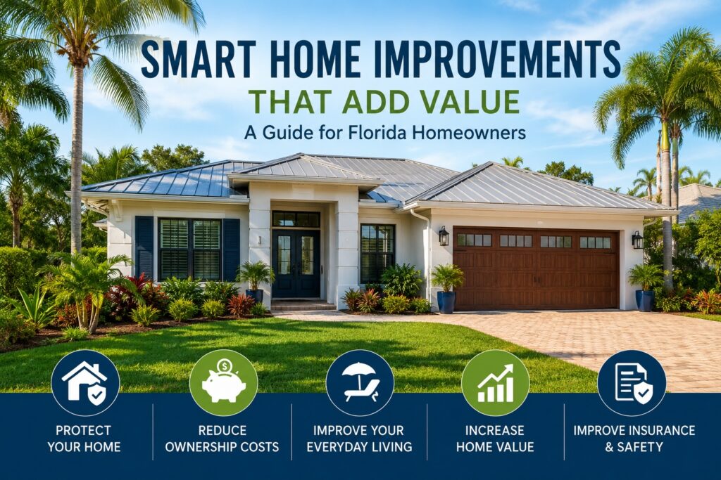 Florida home improvements that add value to your home